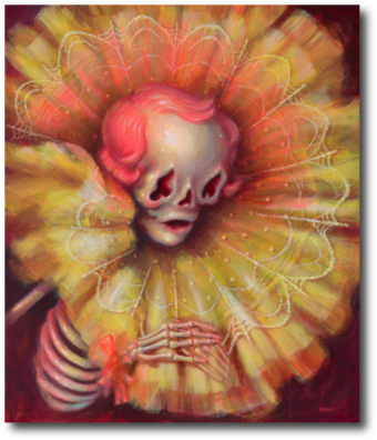Death Song (Portrait of Artist's Mother, In Death)
Brandi Milne, 2017
23” x 27” Death Song (Portrait of Artist's Mother, In Death)
Brandi Milne, 2017
23” x 27”